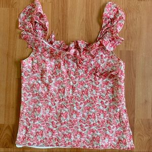 Ann Taylor Petite floral top